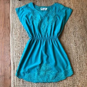 Turquoise dress